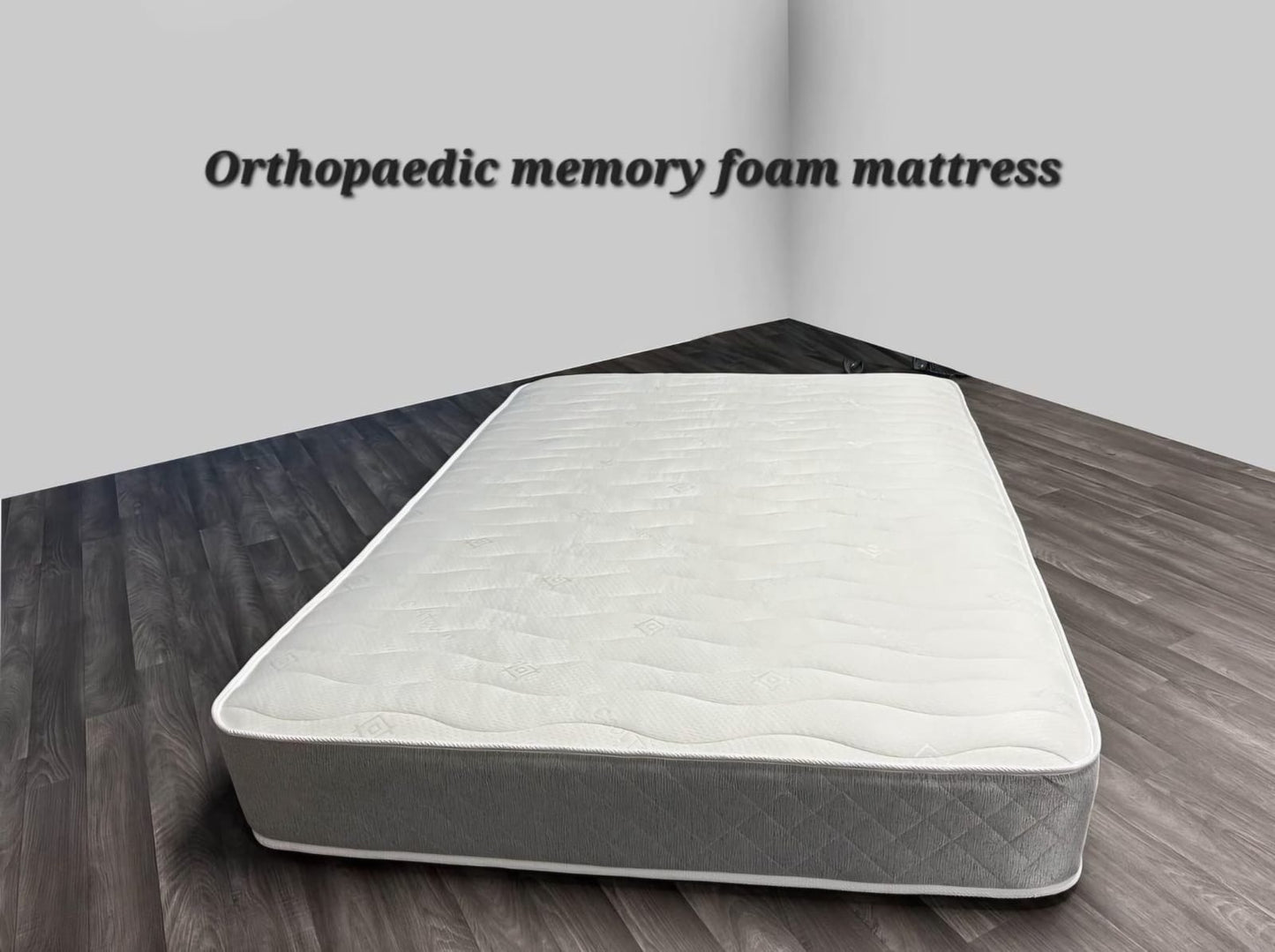 Orthopaedic memory foam mattress